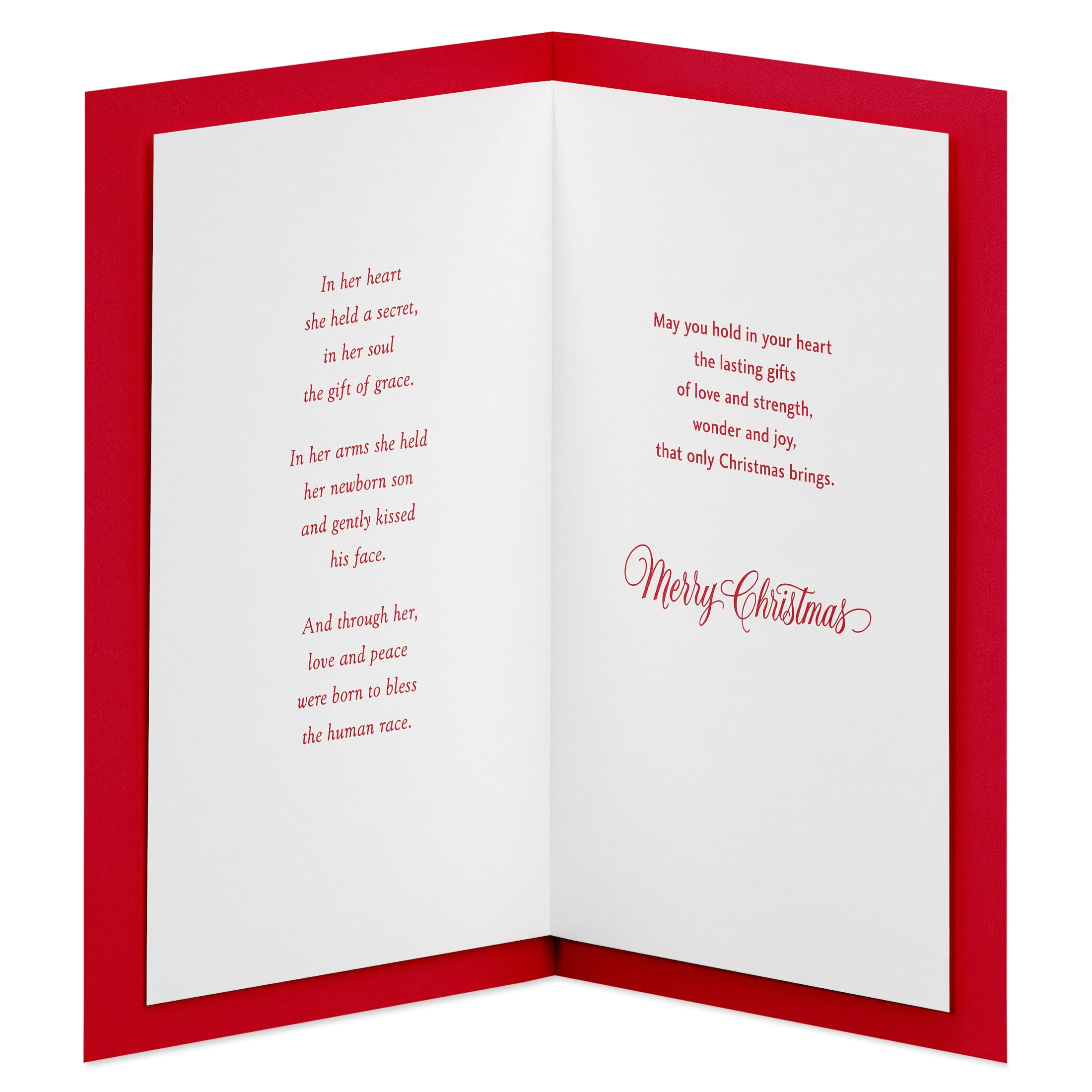 American Greetings Religious Christmas Card (The Gift of Grace)