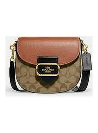 Coach Green Color Block Horse & Carriage Leather Saddle Bag, Best Price  and Reviews