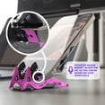 thumbnail image 6 of Pocket Tripod Pro by Geometrical - Portable Phone Tripod for iPhone & Android- Adjustable Angle Cellphone Stand - Foldable Mobile Phone Holder for Travel, Selfies, Videos- Universal Kit (Thunder Pink), 6 of 6
