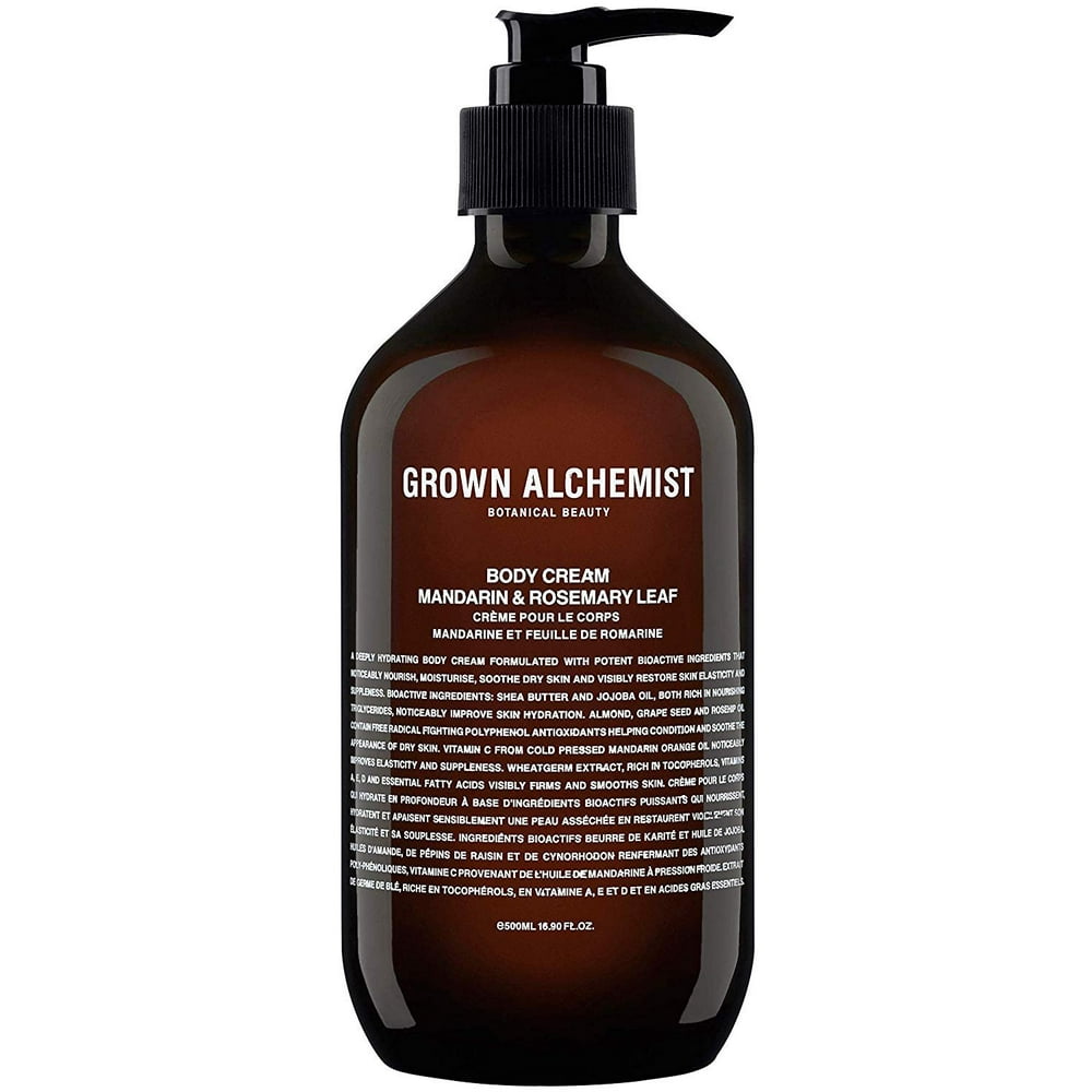 Grown Alchemist Body Cream Mandarin & Rosemary Leaf Made with