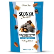 Sconza Crunchy Toffee Milk Chocolate Almonds (20 Ounce)
