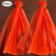 thumbnail image 4 of 100pcs Reusable Mesh Nylon Netting With Loop-style Closures, 30cm Red, 4 of 4