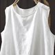 thumbnail image 2 of TaTaai Sleeveless Round Neck Pullover Blouse, Women's Solid Color Casual Tank Top, Soft Cool Fabric, Perfect for Spring Summer Home Daily Use Gift, 2 of 5