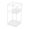 thumbnail image 2 of Cubo de almacenamiento con soporte para paraguas, práctico, ahorra espacio, estable, soporte para paraguas Blanco, 2 of 9
