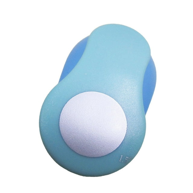 relayinert 3 Pieces Hole Puncher Paper Punchers Patterns 3-3.7cm Consistent Photo Album DIY Design Multiple Tools Art Effortless Manual round 1.5''