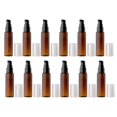 thumbnail image 1 of 12Pcs Pompe de Toilette de Voyage Bouteille de Maquillage Cosmétique Récipient de Distributeur en Plastique Rechargeable pour Crème Fond de Teint Gel Hydratant 30ml, 1 of 6
