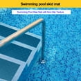 thumbnail image 3 of huanledash Pool Stair Mat Easy to Cut Large Particle PVC Swimming Pool Step Mat with Non-Slip Texture for Outdoor, 3 of 8