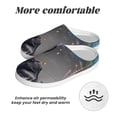 thumbnail image 6 of Lsque Elephant Fireworks Celebration Pattern Womens Comfort Cotton on Scuff With Memory Foam and Anti-skid Sole Slipper-35/36, 6 of 7