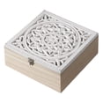 thumbnail image 3 of Organizador de Bolsas de Té Caja de Almacenaje de Madera Compartimientos Separados Práctico con Tapa Artística Adecuado para Cocina Regalo Decoración, 3 of 9
