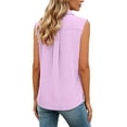 thumbnail image 6 of Womens Tank Tops Daily Casual Linen Shirts Sleeveless Shirts Tops Casual Blouses Loose Fit Shirt Tank Summer, 6 of 6
