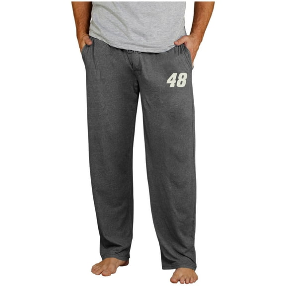 Men's Concepts Sport  Charcoal Alex Bowman Quest Knit Pants