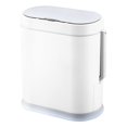 thumbnail image 1 of Bote de basura ELPHECO Bathroom de 9,5 L con sensor de movimiento para escobilla, 1 of 6