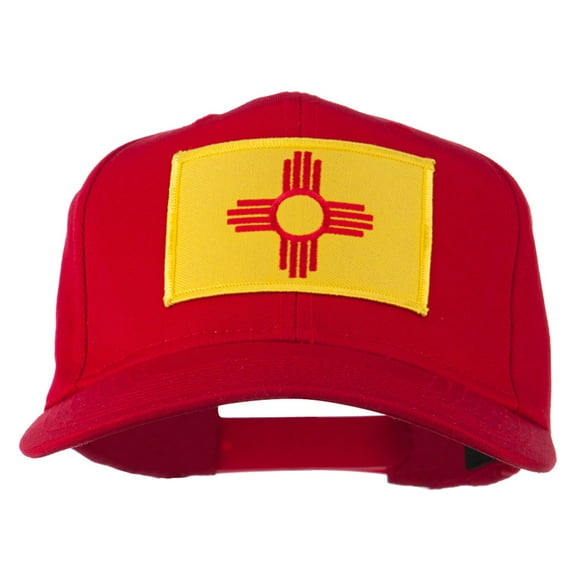 New Mexico State High Profile Patch Cap - Red OSFM