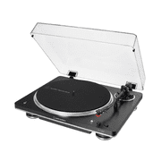 Audio-Technica® AT-LP70XBT Bluetooth® Fully Automatic Belt-Drive Turntable (Black/Silver)