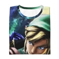 thumbnail image 2 of The Legend of Zelda 3D Printed T-Shirt Crewneck Graphic Short Sleeve Tees for Boys Girls, 2 of 7