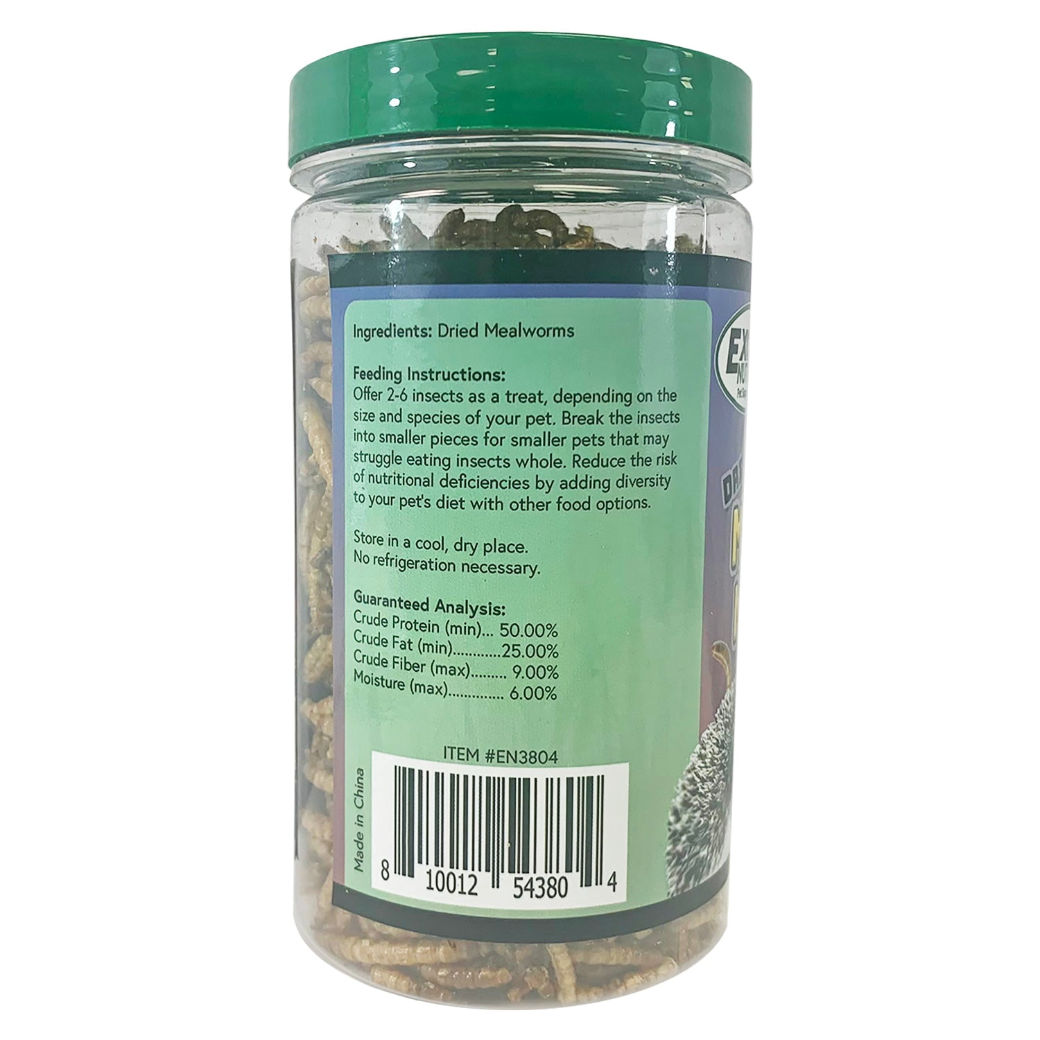 Exotic Nutrition Dried Insect 3 Pack