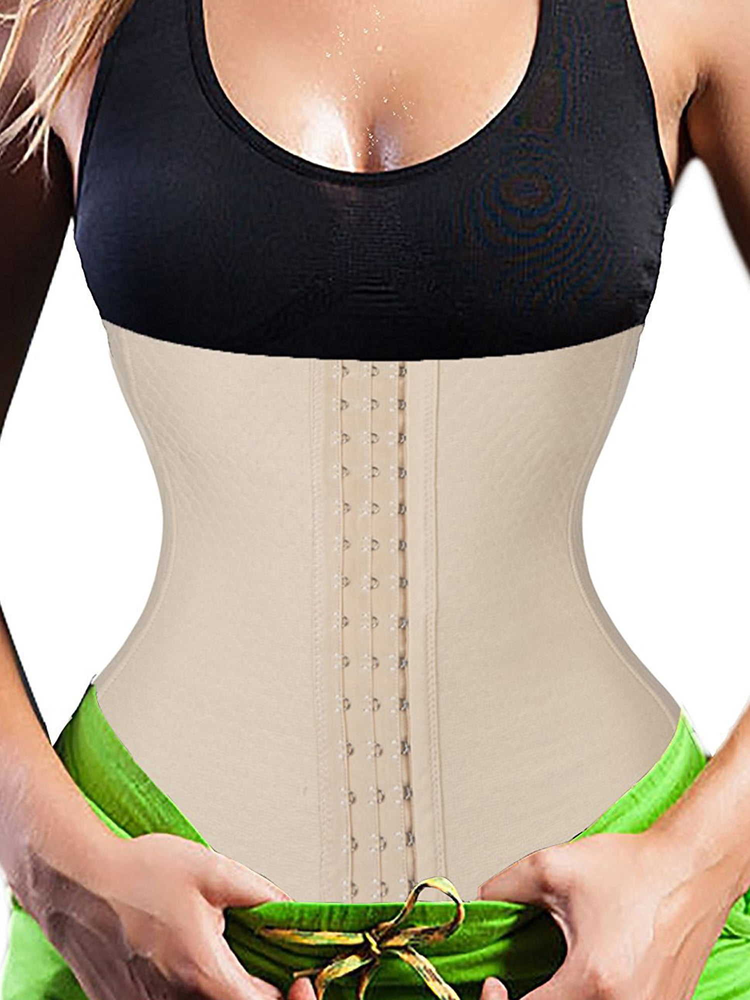 Sayfut Womens Ultra Firm Control Shapewear Tummy Waist Trainer Cincher Underbust Corset Body 