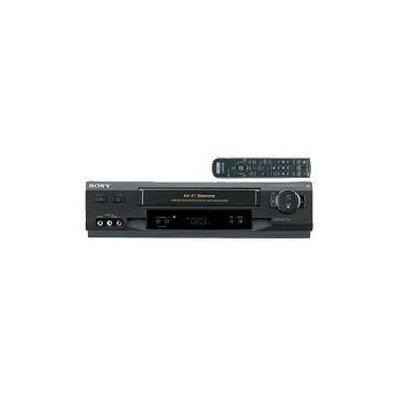 Sony SLV-N51 - VCR - VHS - 4 heads - black