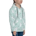 thumbnail image 3 of Daiia Playing Rabbit for Boys Fashion Hoodies & Sweatshirts with Kangaroo Pocket,Hooded Sweatshirt for Kid, Breathable& Moisture Wicking-Large, 3 of 6