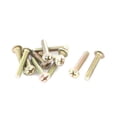 thumbnail image 3 of Uxcell Home Room Wood Round Door Wardrobe Closet Handle Pull Knob White 24 x 22mm 11pcs, 3 of 4