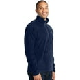 thumbnail image 5 of Port Authority Mens 100 Percent Polyester Microfleece 1/2-Zip Pullover. F224, 5 of 6