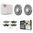thumbnail image 1 of Transit Auto Front Disc Brake Rotors and Ceramic Pads Kit for Car Dodge Caravan Chrysler Voyager K8T-100209, 1 of 11