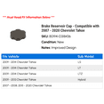thumbnail image 2 of Brake Reservoir Cap - Compatible with 2007 - 2020 Chevy Tahoe 2008 2009 2010 2011 2012 2013 2014 2015 2016 2017 2018 2019, 2 of 2