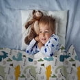 thumbnail image 2 of Yibo Dinosaur Blanket Flannel Soft and Comfortable Anti-static Bed Sofa Blanket, 2 of 7