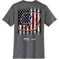 thumbnail image 3 of Men's Hendrick Motorsports Team Collection Heather Charcoal Chase Elliott Flag T-Shirt, 3 of 3