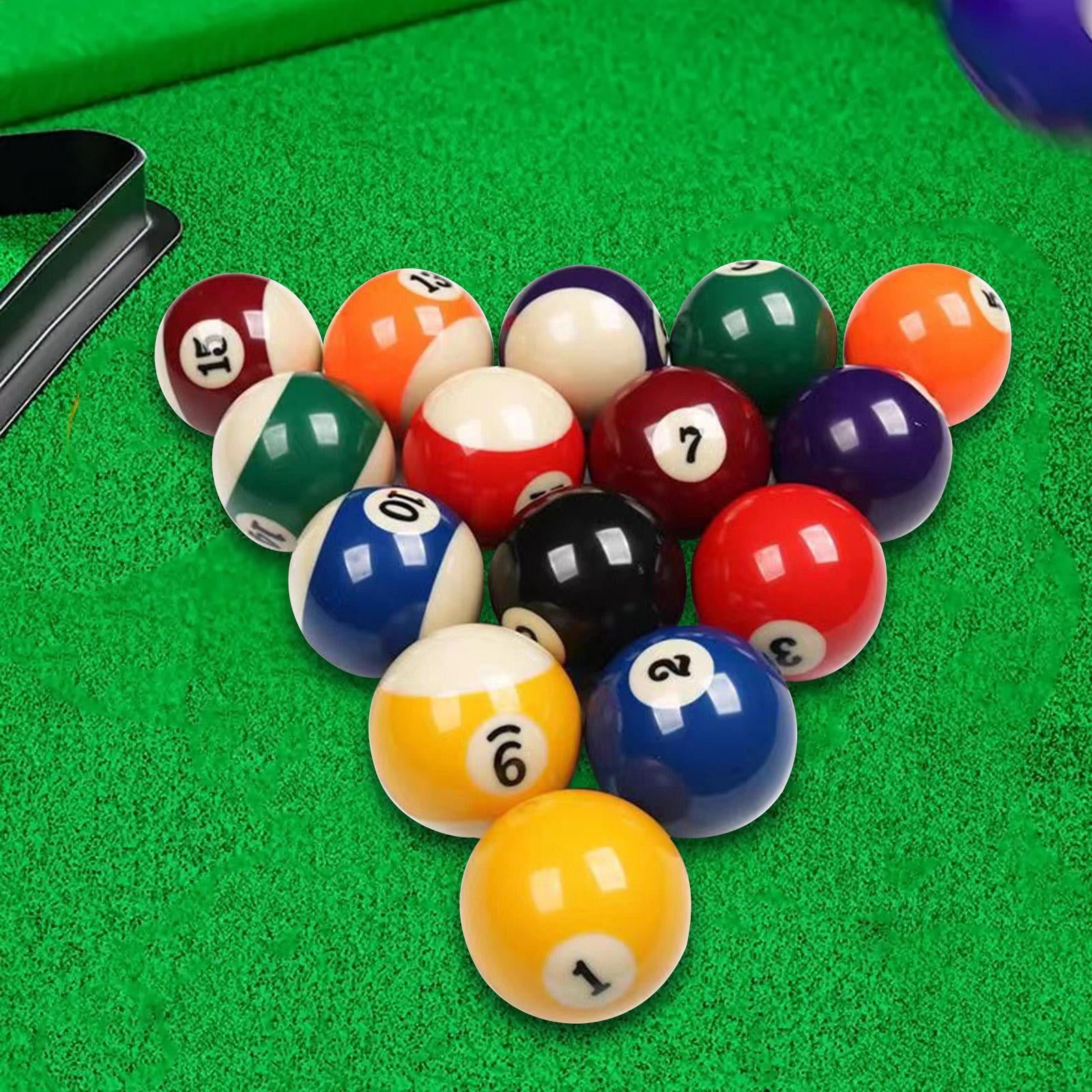 Boules De Billard Professionnelles – Lot De 16 Pièces – Diamètre 2,25 Pouces (5,72 Cm) – Résine – Pour Bars, Salles De Jeux - 9
