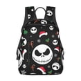 thumbnail image 1 of Goofa The Nightmare Before Christmas Pattern School Backpack for Students – Tear-resistant Bag Spacious, Comfortable, and Stylish Backpack with Multiple Pockets, 1 of 7