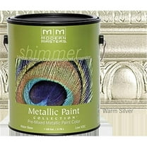 me221-gal metallic paint, warm silver