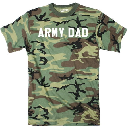 - Mens Army Dad Cool Hunting Military Full Camouflage Print Father's Day T Shirt