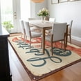 thumbnail image 6 of Addison Rugs Mayfield Washable Coastal Lobster Beige Rectangle Rug, 10' x 14', 6 of 6