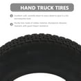 thumbnail image 3 of WRISTBIQUE 1 Pair Abrasion Resistant Inner Tube Replacement Black Rubber For, 3 of 6