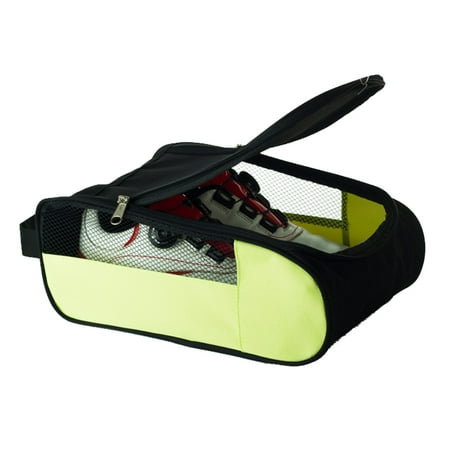 

2pcs nowear Golf Shoes Bag Double Zippers Home Case Pack bag sports Breathable Mesh Hole Travel Dust Proof Sneak