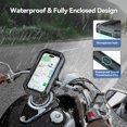thumbnail image 2 of Soporte impermeable para teléfono de bicicleta KDD 360 Rotation para iPhone, 2 of 8