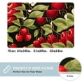 thumbnail image 2 of Cherry Polyester Non-Slip Machine Washable Bath Rug Outdoor Carpet Bath Rugs, 2 of 6