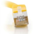 thumbnail image 6 of C2G Cat5e Molded Shielded (STP) Network Patch Cable - patch cable - 3 ft - yellow, 6 of 7