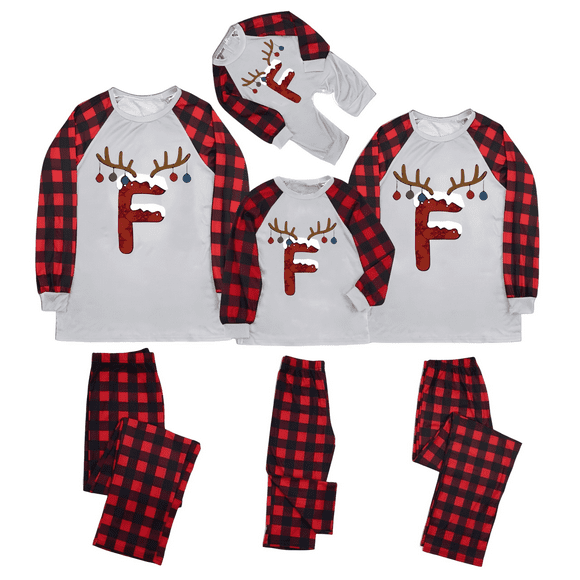 Matching Pjs for Couples Family Matching Pajamas For Parents And Kids Holiday Cozy Sleepwear Short Sleeve Christmas Pajamas Family And Dog Pajama Pants with Dog Easter Beige XL