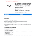 thumbnail image 2 of Air Intake Boot To Idle Valve Crankcase Breather Hose - Compatible with 1996 - 1999 BMW 328i 2.8L 6-Cylinder GAS 1997 1998, 2 of 2