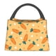 thumbnail image 1 of Fotbe Love Carrot Bolsa Térmica Portátil con Estampado, Bolsa de Entrega de Alimentos Aislada, Bolsa Reutilizable de Gran Capacidad para Comidas y Supermercado, 1 of 6