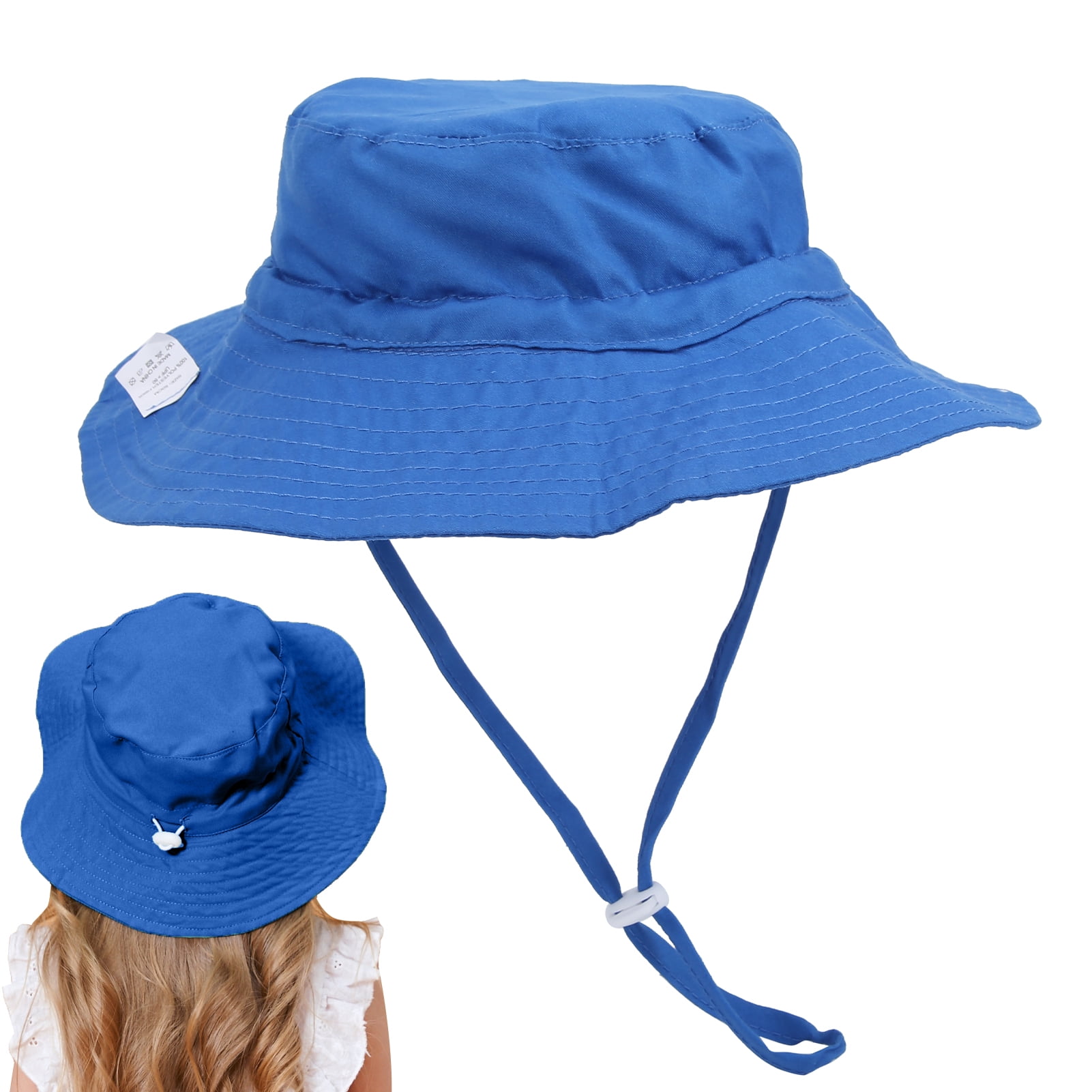 EOTVIA Adjustable Bucket Hat, Soft Children Bucket Hat Bucket Hat Beach