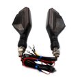 thumbnail image 5 of ZS 2pcs Motorcycle Turn Signal Lights Indicator Blinker Tail Light Daytime Running Lamp For Honda Suzuki For Yamaha For Kawasaki, 5 of 9