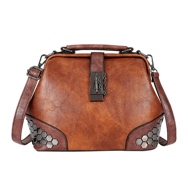1pc retro bandolera de un solo hombro cosméticos bolsa de almacenamiento niñas bolsa de cuerpo cruzado