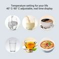 thumbnail image 3 of Viaje Al Tetero Eléctrico, Evite la Tapa de la Caldera de Agua Portátil de Fugas de Quema Seca Para Leche de Té de Café para Camión, 3 of 7