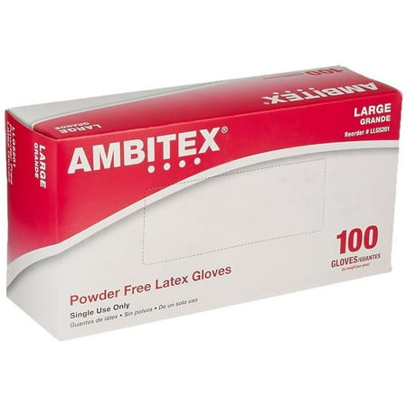 

Tradex International & NPPC LLG5201-2338 PE Large Ambitex Latex No Powder Glove - Case of 1000