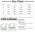 thumbnail image 2 of Gnurob Womens Sports Bras Plus Size Seamless Brassiere Wirefree Push Up Bralette Comfort Breathable Bralettes Full Support Yoga Bra Everyday Sport Wear Clearance Saving,Blue,Large, 2 of 3