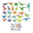thumbnail image 2 of Dualoai Early Education Matching Cartoon Puzzles Early Learning Educational Activity Dinosaur World, 2 of 9
