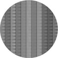 thumbnail image 1 of Ahgly Company Machine Washable Indoor Round Transitional Carbon Gray Area Rugs, 8' Round, 1 of 7